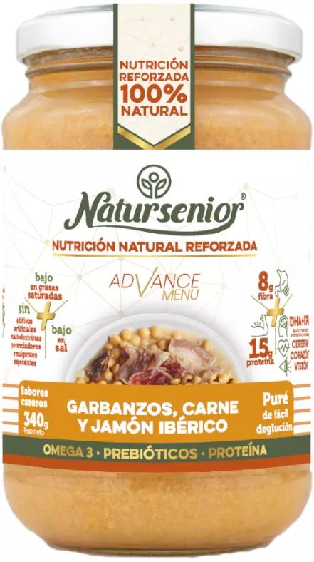 Natursenior Garbanzos con Carne y Jamón Omega 3 DHA+EPA 340 gr