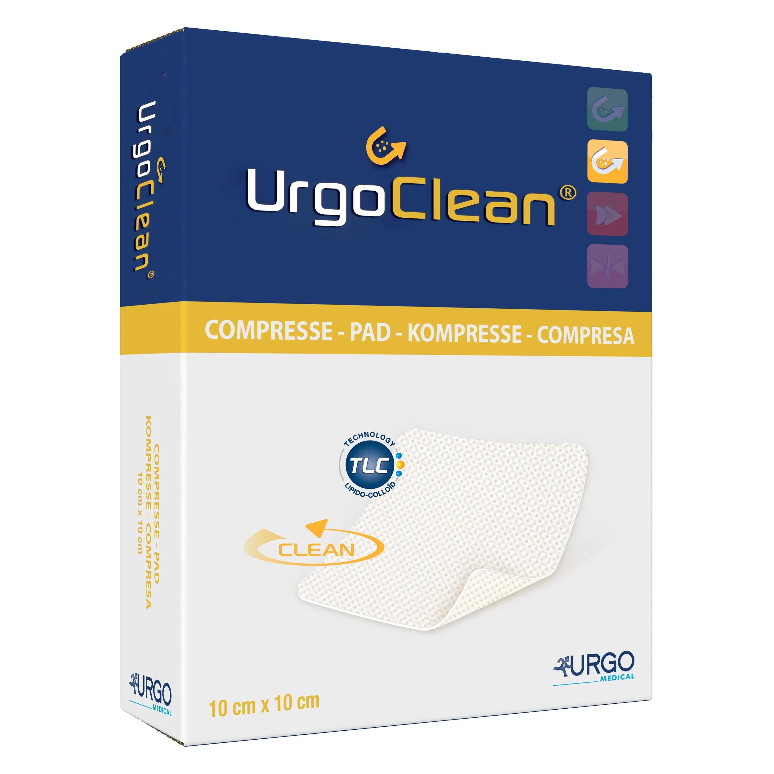 Urgoclean Medicazione Sterile In Garze Compresse 10x10 cm 5 Pezzi