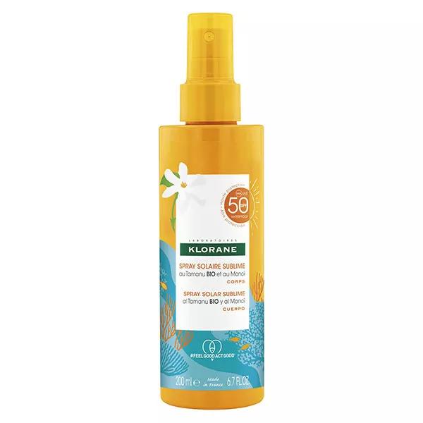Klorane Solaire Spray Solar Sublime SPF50 200ml