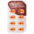 Ellips Hair Vitamin Vitality Huile d&#39;Argan Orange 8 unités