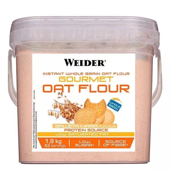 Weider Farine d'Avoine Saveur Biscuit Maria 1,9 Kg