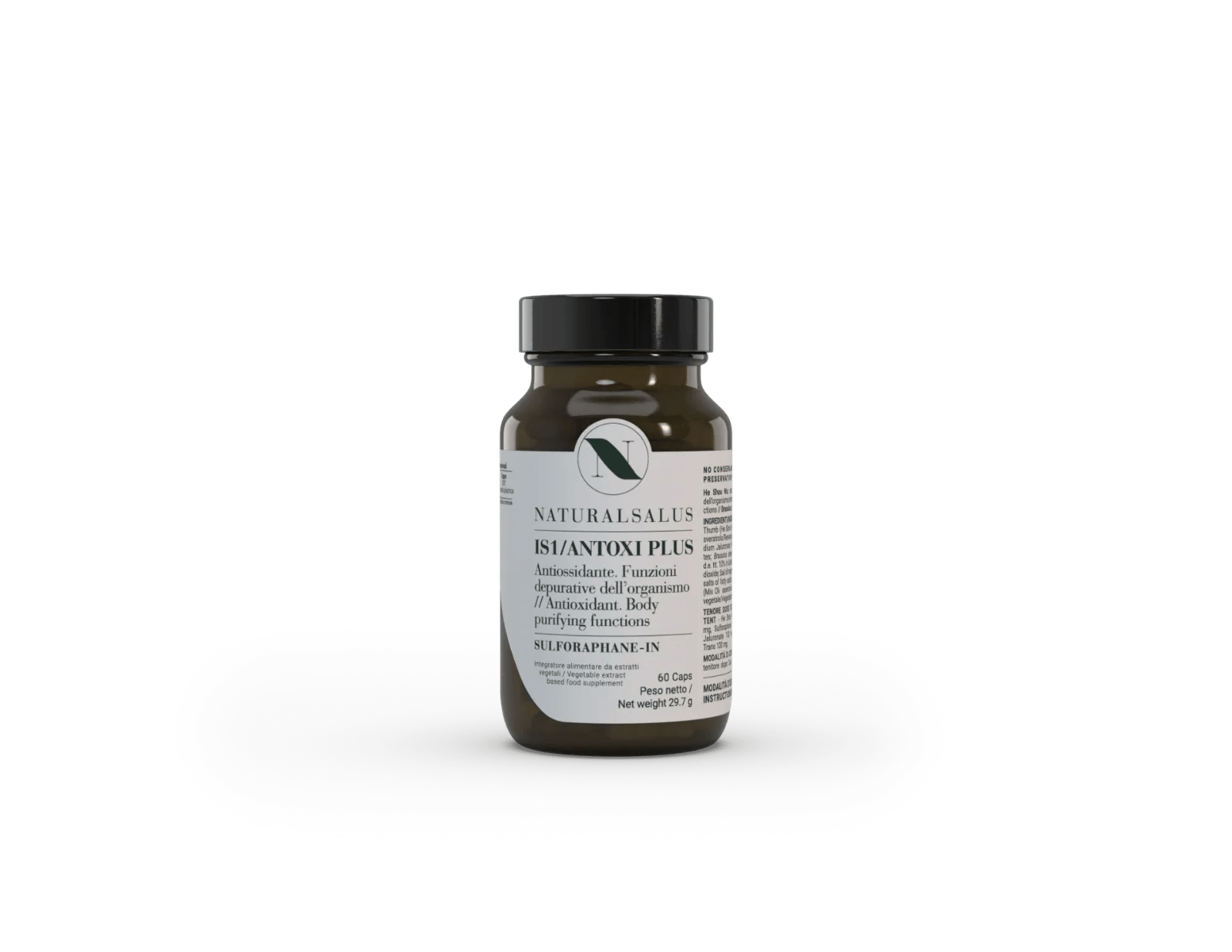 Naturalsalus Is1 Antoxi Plus Integratore Antiossidante e Depurativo 60 Capsule