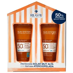 Rilastil Sun System Sunscreen Milk SPF50+ 2x200 ml