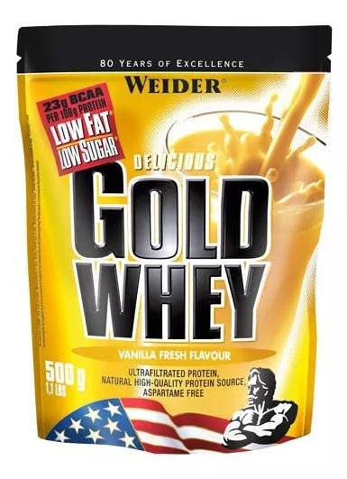 Weider Gold Whey Proteins Saveur Vanille 500 gr