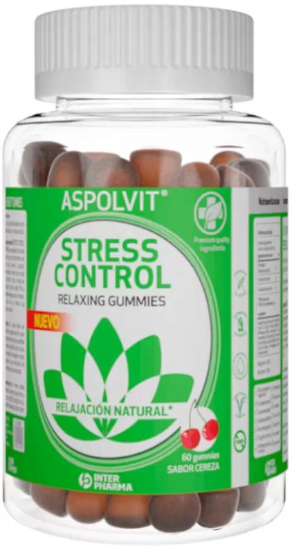 Aspolvit Stress Control Sabor Cereza 60 Gummies
