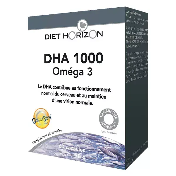 Diet Horizon DHA 1000 60 capsules