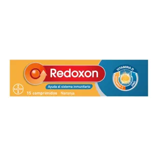 Redoxon Extra Defenses Orange 15 Effervescent Tablets