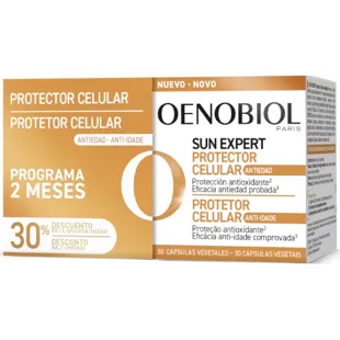 Oenobiol Sun Expert Anti-Aging Cellular Protector 2x30 Vegetable Capsules