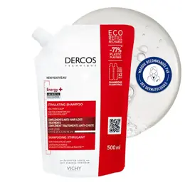 Vichy Dercos Technique Éco-recharge Shampooing Energy+ 500ml