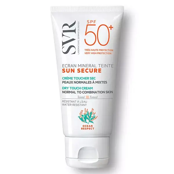 SVR Sun Secure Tinted Mineral Screen SPF50+ for Normal to Combination Skin 60g