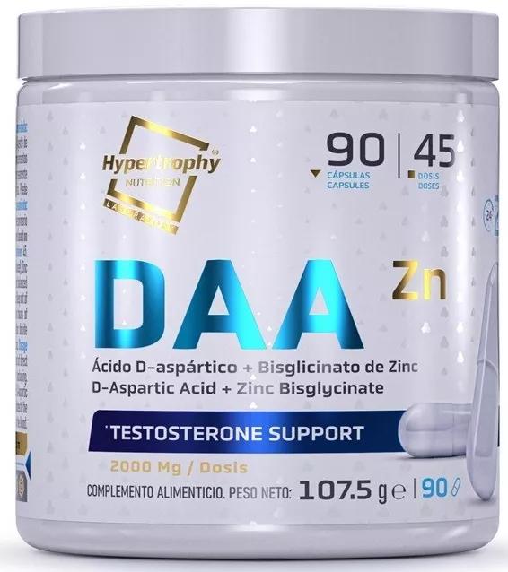 Hypertrofie Nutrition DAA + zinkbisglycinaat 90 capsules