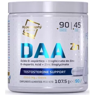 Hypertrophy Nutrition DAA + Zinc Bisglycinate 90 Capsules