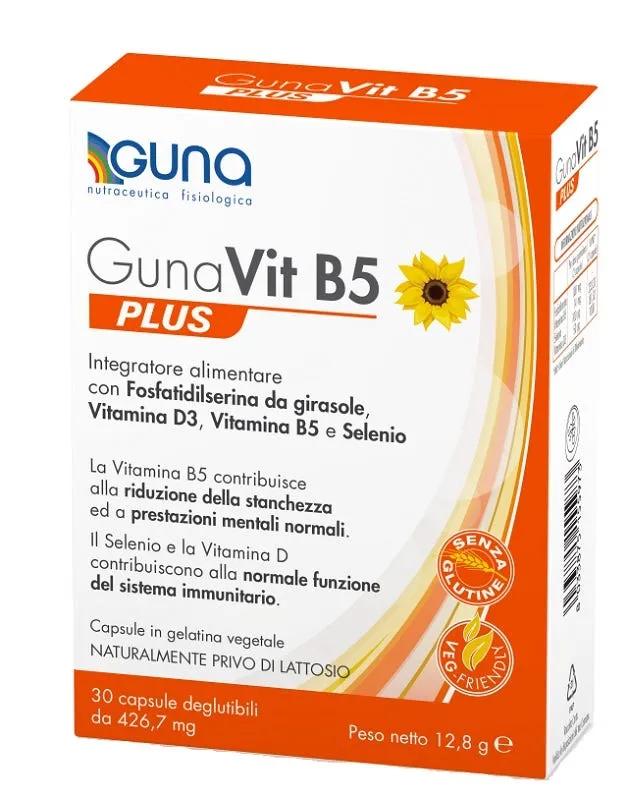 GunaVit B5 Integratore Di Vitamine Per Ridurre La Stanchezza Ed Affaticamento 30 Capsule