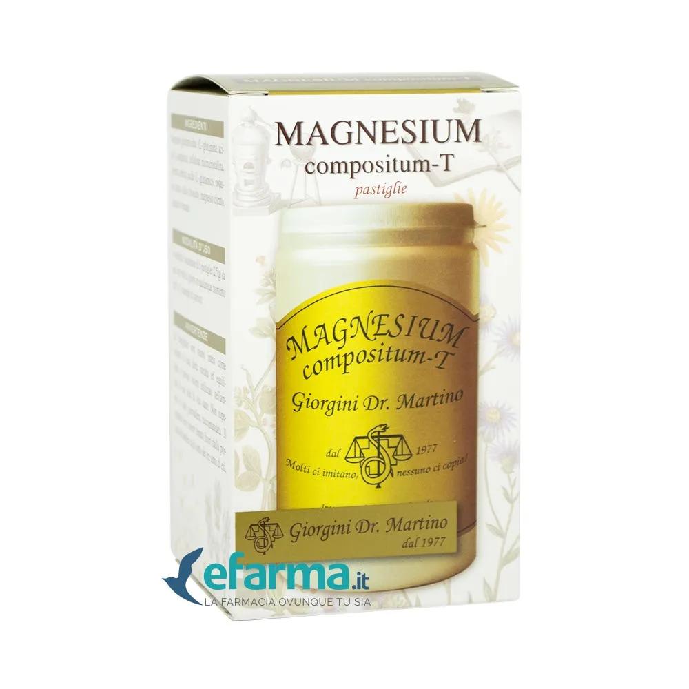 Dr. Giorgini Magnesium Compositum-T Integratore Stanchezza e Nervosismo 400 Pastiglie