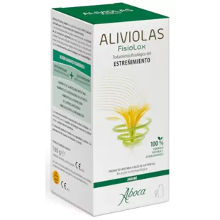 Aboca Aliviolas Fisiolax Sirop contre la constipation 180 gr