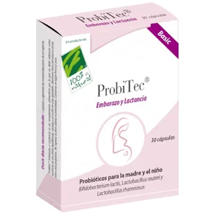 100% Natural ProBitec Embarazo y Lactancia Basic 30 Cápsulas