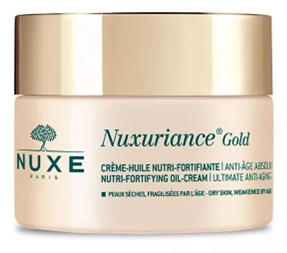 Nuxe Nuxuriance Creme Óleo Nutritivo Fortificante gold 50ml