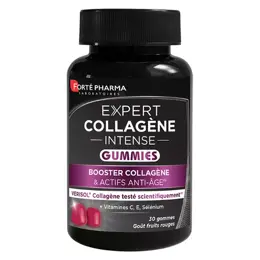 Forté Pharma Expert Collagène Intense Gummies Collagen 30 gummies Fruits Rouges