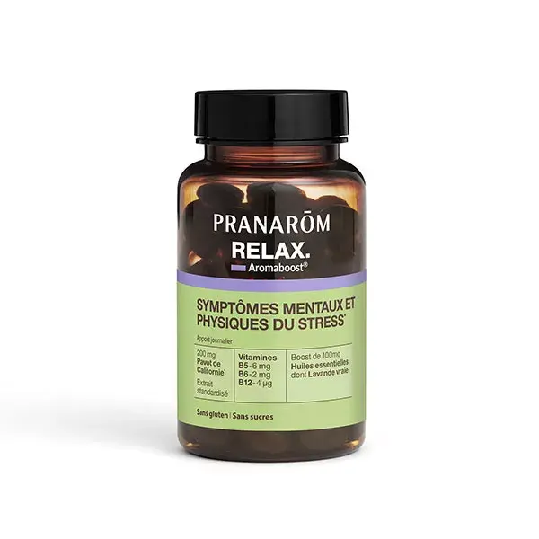 Pranarom Aromaboost Aromaboost Relax Detente 60 Caps