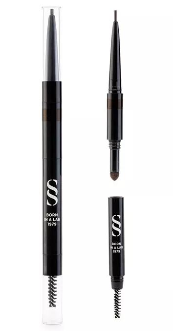 Sensilis Makeup Lápiz Rellenador Cejas 3 en 1 03 Brune