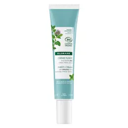 Klorane Menthe Aquatique Crème Pureté Bio 40ml