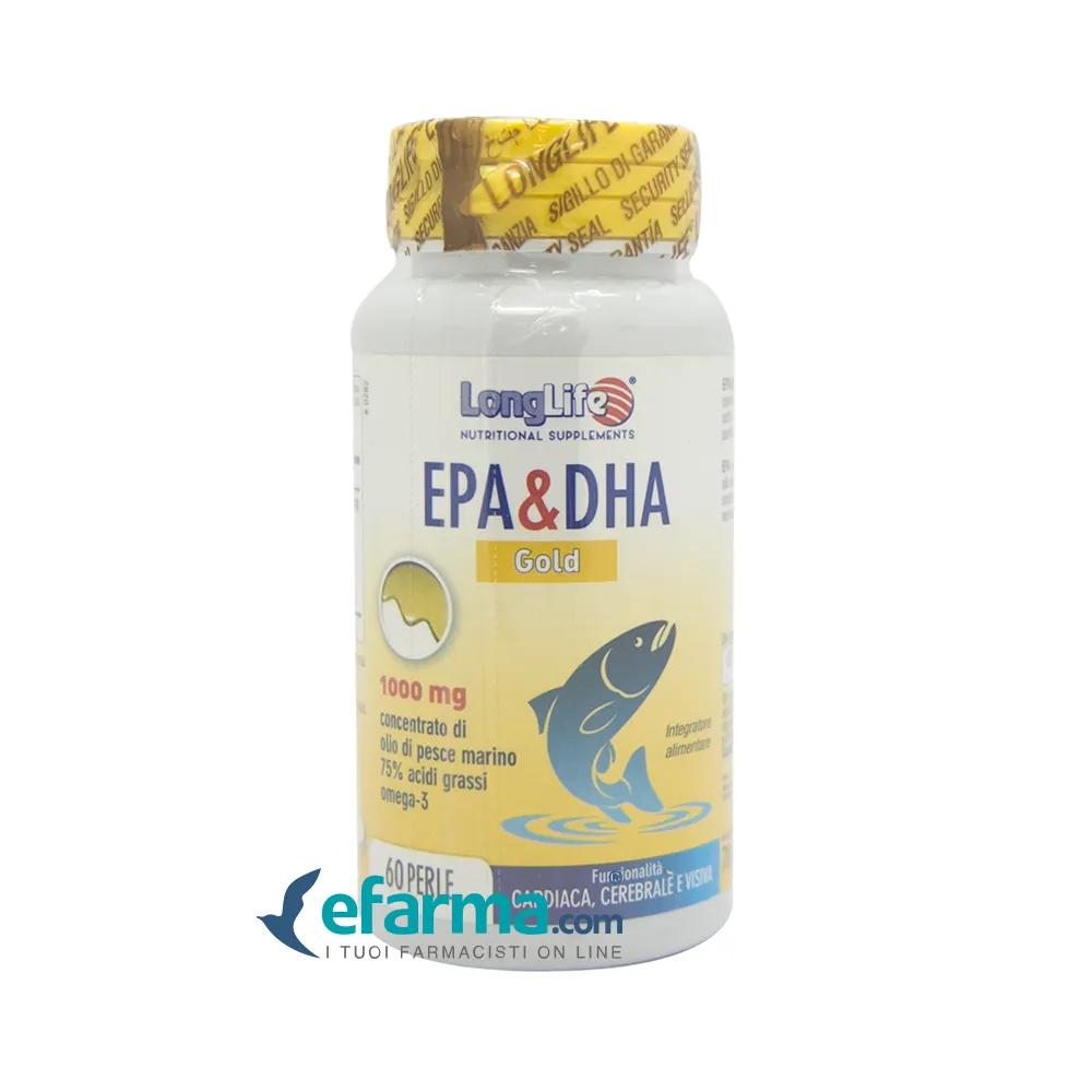 LongLife Epa & Dha Gold Integratore Di Omega 3 60 Perle