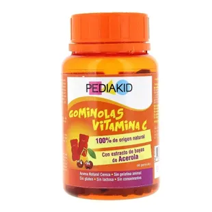 Gommosi Pediakid Vitamina C Sapore di ciliegia 138 gr
