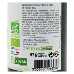 Nat & Form Bio Konjac 200 gélules végétales