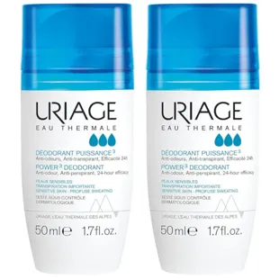 Pack Duplo Deodorant Roll On 24 hours Uriage 50ml