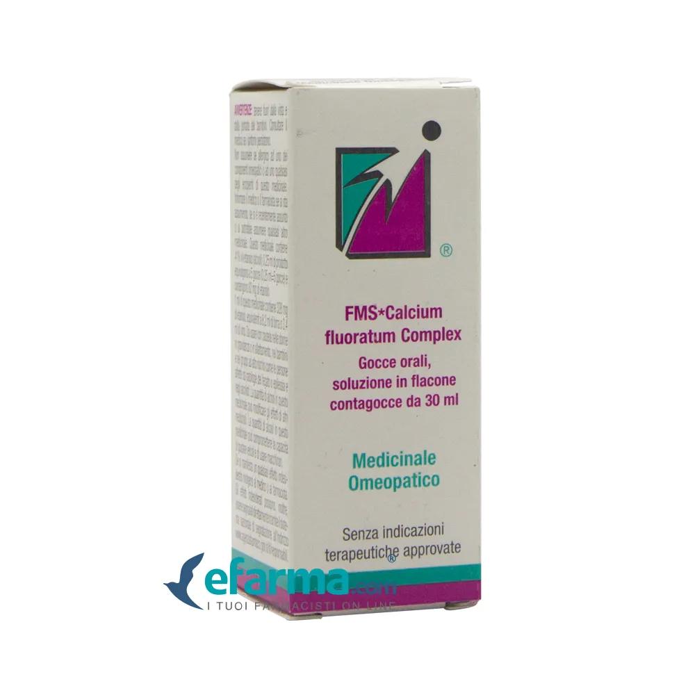 FMS Calcium Fluoratum Complex Gocce Orali Flacone con Contagocce 30 ml