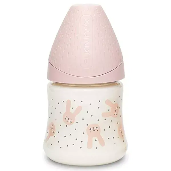 Suavinex Biberon Tétine Ronde Débit Lent Hygge Baby 150ml Pas cher