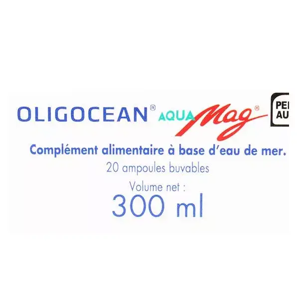 Superdiet Oligocean Aquamag Programme 20 ampoules 15ml