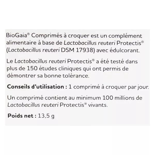 BioGaia reuteri ProTectis probióticos sabor 30 tabletas limón