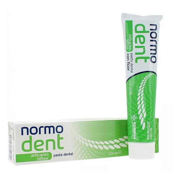 Normon Normodent Anticaries Bifluor Pasta Dental 125 ml