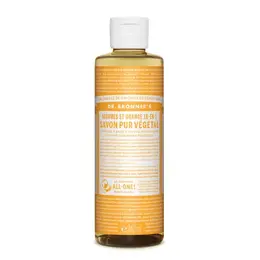 Dr Bronner's Savon Pur Végétal Agrume et Orange 