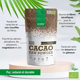 Purasana Cacao Poudre Bio 200g