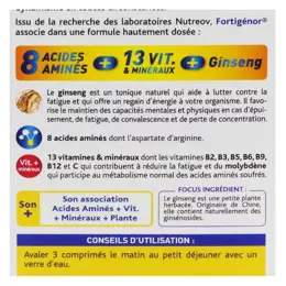 Nutreov Physcience Phytéa Fortigénor Fatigue Intense & Epuisement 60 comprimés