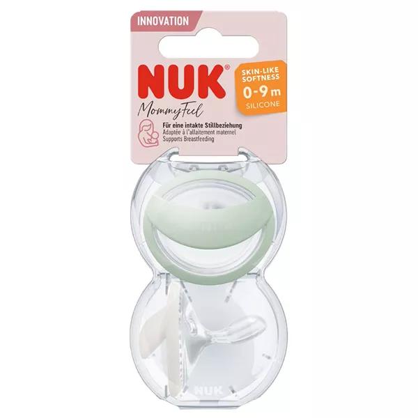 Nuk Mommyfeel Ciuccio 0-9m Color Menta Lotto di 2