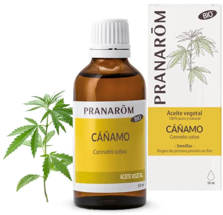 Organic Hemp Vegetable Oil Pranarom 50ml