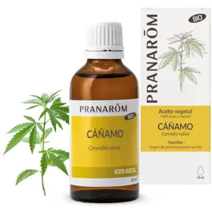 Organic Hemp Vegetable Oil Pranarom 50ml