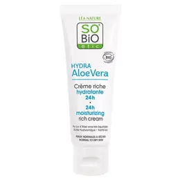 So'Bio Étic Hydra Aloe Vera Crème Riche Hydratante Aloe Vera Bio 50ml