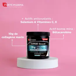 Forté Pharma Expert Beauté Collagène Marin 10g Vitamines C E Sélénium 220g