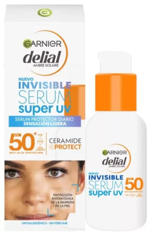 Garnier Delial Super UV Invisible Serum SPF50 40 ml