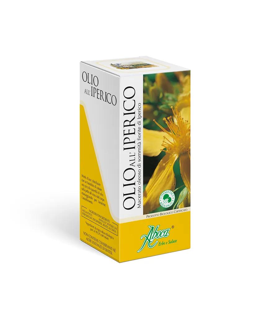 Aboca Olio Cosmetico Di Iperico Emolliente Viso e Corpo 100 ml