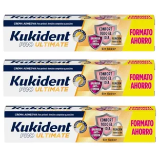 Kukident Pro Ultimate Unflavored 3x57 gr VALUE PACK