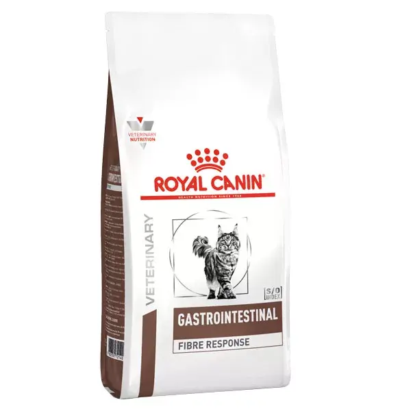 Royal Canin Veterinary Gastro Intestinal Chat Croquettes Fibre Response 2kg