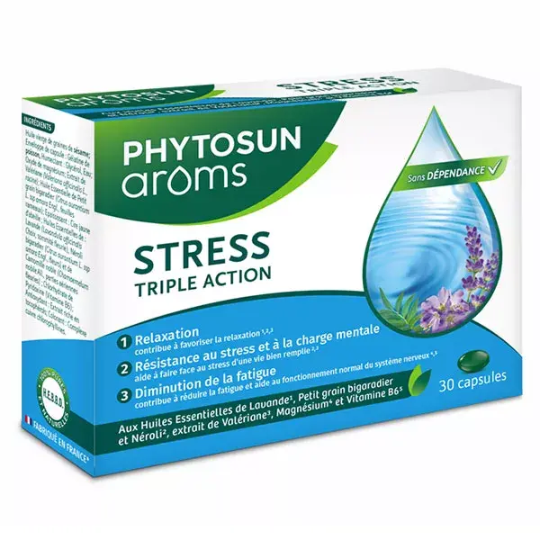 Phytosun Arôms Stress Triple Action 30 capsules