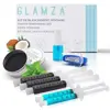 Glamza Kit de Blanchiment Dentaire Au Charbon Actif 4 x 7 Jours 10ml