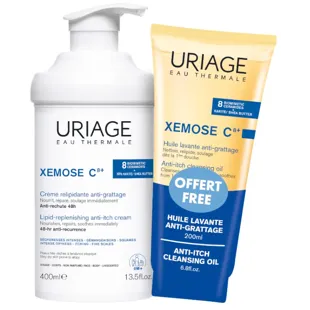Uriage Xémose C8+ Crema Emoliente Universal 400 ml + Aceite 200 ml