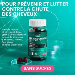 Santarome Phyto Sublimes Cheveux Anti-Chute 30 gummies sans sucres